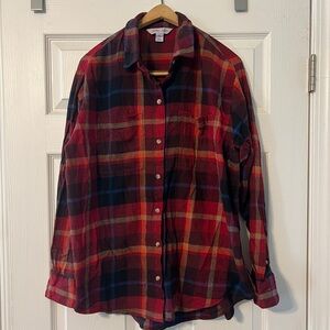 Old Navy Multicolor Plaid Shirt